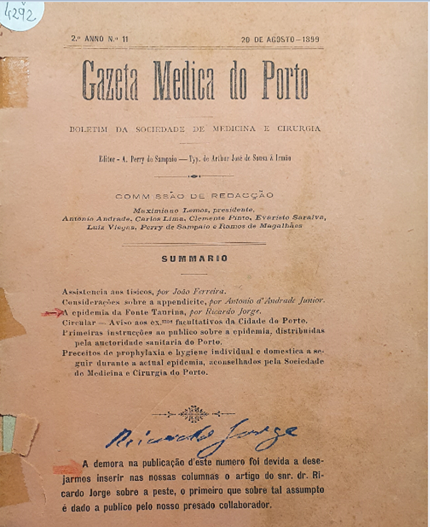 Gazeta Medica do Porto by Antonio Miguel Santos, Porto, Portugal (1).png